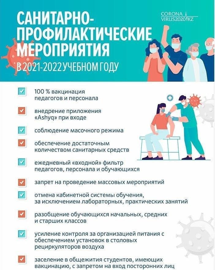 Профилактические мероприятия в 2021-2022 учебном году